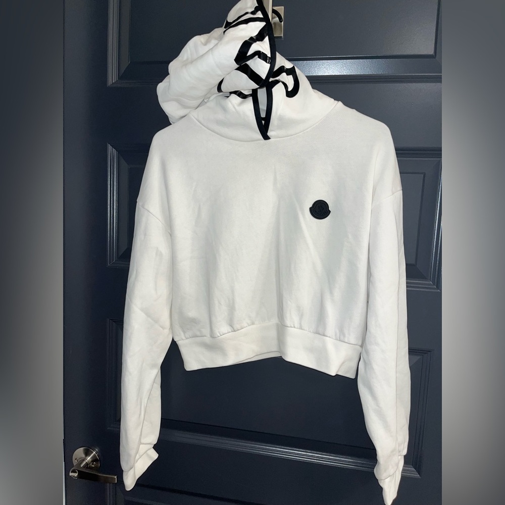 MONCLER HOODIE TOP BIKER SHORT SET